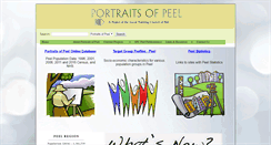 Desktop Screenshot of portraitsofpeel.ca
